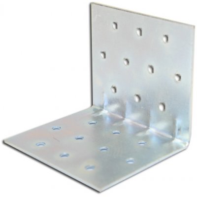 Úhelník 80 x 70 x 70 x 1,5 mm - hřebíkový s prolisy (H08) – Hledejceny.cz