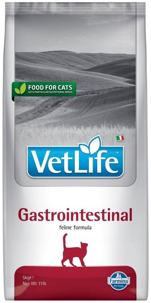 Farmina Vet Life Gastrointestinal Cat Suché Krmivo Pro Kočky na trávicí potíže 2 kg