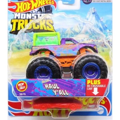 Mattel Hot Weels Monster Trucks Kaskadérské kousky Haul Y'all GTH72 – Zbozi.Blesk.cz