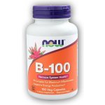 Now Foods NOW Vitamin B-100 Complex 100 rostlinných kapslí – Hledejceny.cz