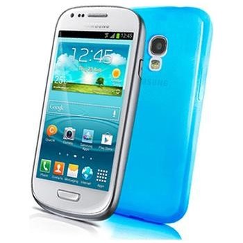 Pouzdro CELLY Gelskin Samsung i8190 Galaxy S III. Mini světle modré