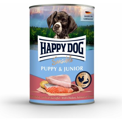 Happy Dog Sensible Puppy & Junior Salmon 400 g – Zbozi.Blesk.cz