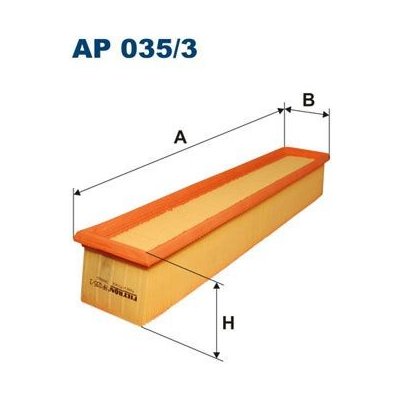 Vzduchový filtr FILTRON AP 035/3 – Sleviste.cz