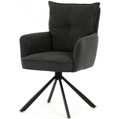 Autronic HC-X1128GREY2 manšestrová látka šedá – Sleviste.cz