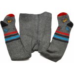 Socks 4 fun Chlapecké bavlněné punčocháče šedá – Zboží Dáma