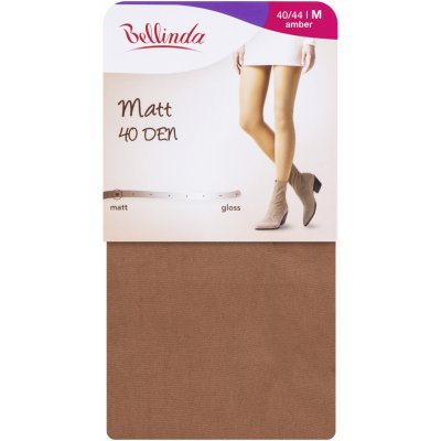 Bellinda MATT 40 DEN Dámské punčochové kalhoty amber – Zboží Dáma