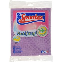 Spontex Antifungi utěrka houbová antibakteriální 3 ks