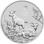 Perth Mint Stříbrná mince Rok Kozy Lunar III 2027 1 oz – Zboží Dáma