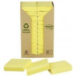 3M POSTIT Samolepicí bloček Nature, žlutá, 38 x 51 mm, 24x 100 listů, recyklovaný, 3M POSTIT 7100172247 ,balení 2400 ks – Hledejceny.cz