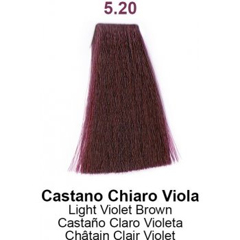 Nouvelle Hair Long barva na vlasy 5.20 světlá fialově hnědá 100 ml