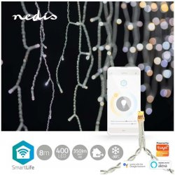 NEDIS Smart LED vánoční řetěz WIFILXC04W400 8m WiFi Tuya