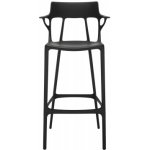 Kartell A.I Stool Recycled 75 černá – Sleviste.cz