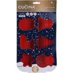 Cucina forma 17,5x32,5x3cm na pečení 6tvarů, silikon – Zboží Dáma