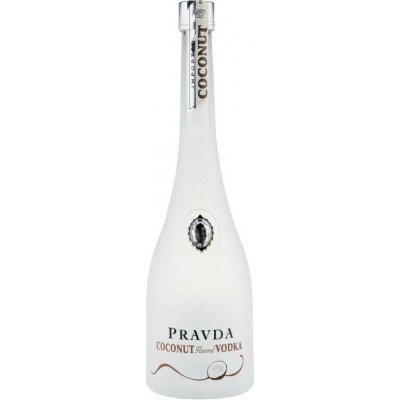 Vodka Pravda Coconut 37,5% 0,05 l (holá láhev) – Hledejceny.cz