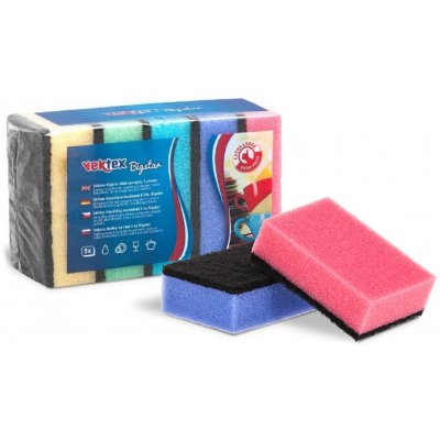 Bigstar Houbičky na nádobí, 5 ks - 10,5x7,3x3,5cm – Zboží Mobilmania