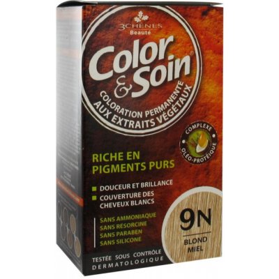 Color & Soin barva na vlasy 9N Medová blond 135 ml