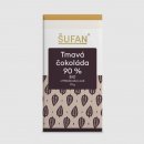 ŠUFAN hořká čokoláda 90% s Maldonskou solí 70 g