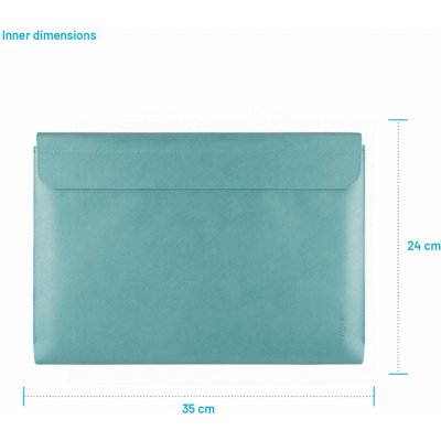 Pouzdro FIXED York pro notebooky o úhlopříčce do 15,3", světle tyrkysové FIXYO-15-LGTU – Hledejceny.cz