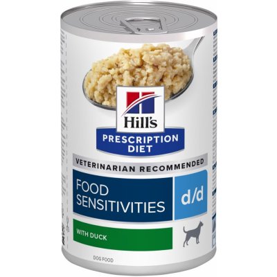 Hill’s Prescription Diet D/D Food Sensitivities Duck & Rice 370 g – Zbozi.Blesk.cz