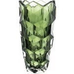 Crystal Bohemia KŘISTÁLOVÁ VÁZA BOHEMIA LUNAR SMOKEY GREEN 280MM – Hledejceny.cz