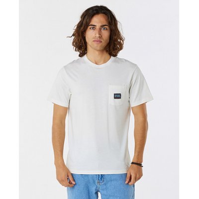 Rip Curl HORIZON BADGE S/S TEE Bone – Zboží Mobilmania