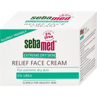Sebamed Urea zklidňující krém na obličej 5% urea 50 ml – Hledejceny.cz