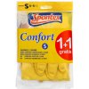 Rukavice, ochranné pomůcky Spontex Comfort gumové