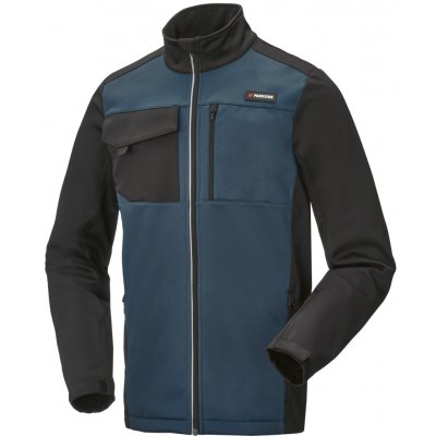 Parkside Pánská pracovní softshellová bunda černá/modrá – Sleviste.cz
