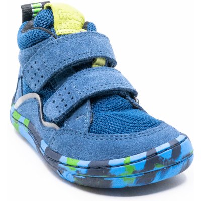 Froddo Barefoot kotníková obuv BF Autumn T Blue denim modrá – Zboží Mobilmania