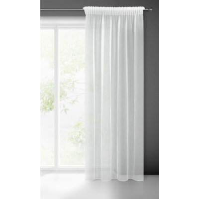 ZÁCLONA PILAR NA PÁSCE 140X270 CM BÍLÁ – Hledejceny.cz
