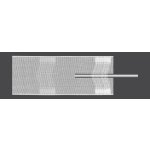 Řasící stuha na záclony TZ 17 šířka 10cm TZ17 – Zboží Dáma