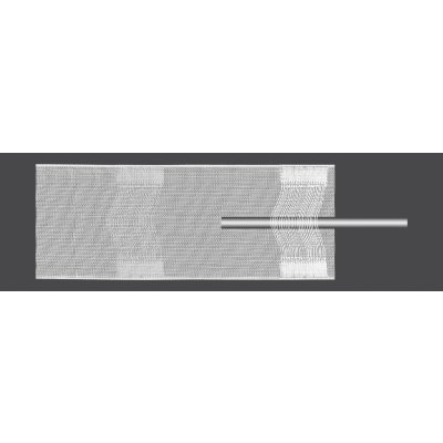 Řasící stuha na záclony TZ 17 šířka 10cm TZ17 – Zboží Dáma