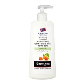 Neutrogena Nordic Berry výživné tělové mléko pro suchou pokožku 250 ml