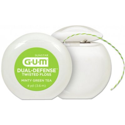 GUM Twisted Floss kroucená zubní nit voskovaná 3,6m – Zboží Dáma