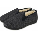 Vlnka pánské protiskluzové bačkory s ovčí vlnou Merino šedá – Hledejceny.cz