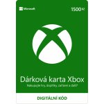 Microsoft Xbox Live dárková karta 1500 Kč – Hledejceny.cz