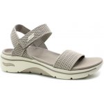 SKECHERS GO WALK ARCH FIT 140874/TPE béžová, dámské sandály – Zboží Dáma