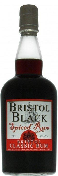 Bristol Black Spiced 42% 0,7 l (tuba)