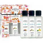 Maison Berger Paris Dárková sada náplní do katalytické lampy Estival Triopak 3 x 250 ml – Zboží Dáma
