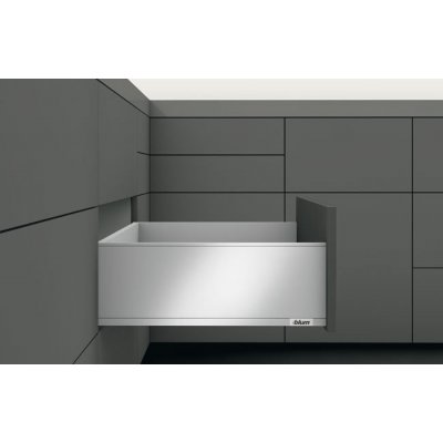 Blum Legrabox Pure sada výška C Blumotion S 40 kg 500 mm šedá orion – Hledejceny.cz