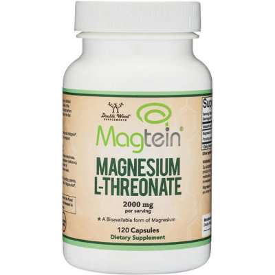 Double Wood Supplements Magnesium L-Threonate Magtein 100 kapslí – Hledejceny.cz
