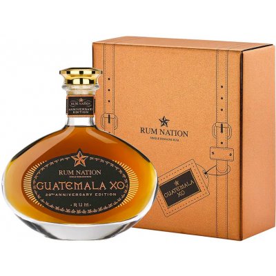 Rum Nation Guatemala X.O. 40% 0,7 l (holá láhev) – Zboží Mobilmania