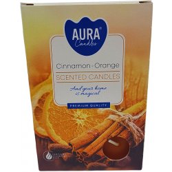 Bispol Aura Cinnamon Orange 6 ks