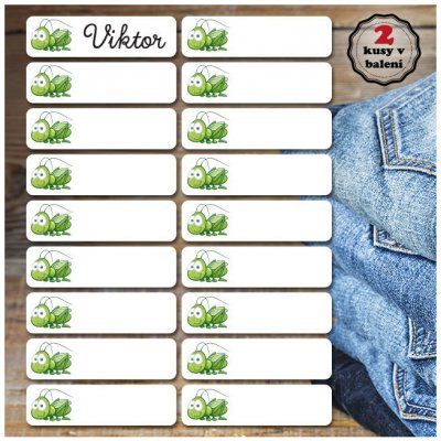 Engross Nažehlovací jmenovky na oblečení, Kobylky – Sleviste.cz