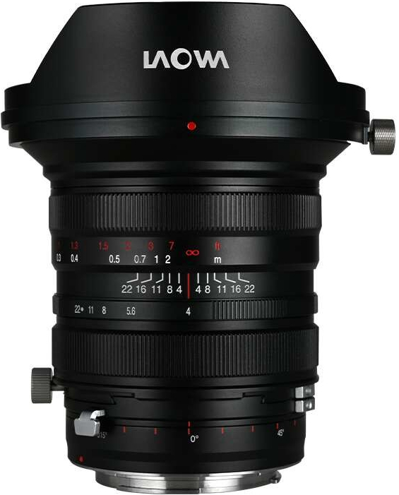 Laowa 20 mm f/4 Zero-D Shift Fujifilm G