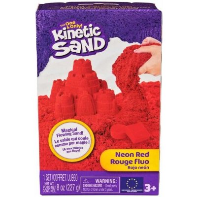 Kinetic Sand Neonová červená 227g – Sleviste.cz