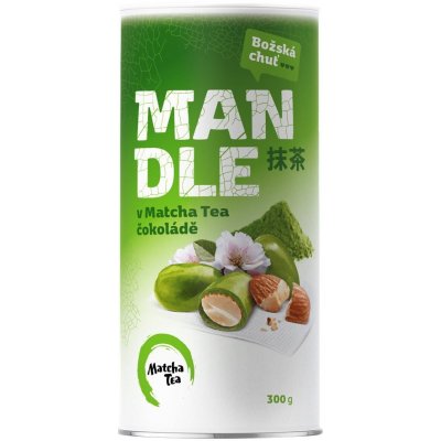 Matcha tea Mandle v Matcha tea bílé čokoládě 300 g