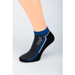 Gapo dámské kotníkové ponožky PRO SPORT TMAVÝ 1. 2. středně modrá