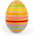 Bigjigs Toys hudební vejce pruhované – Zboží Dáma