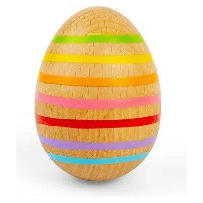 Bigjigs Toys hudební vejce pruhované – Zboží Dáma